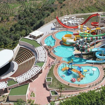 Gold City 1+1 Villa In Free Aquapark Alanya Eksteriør bilde
