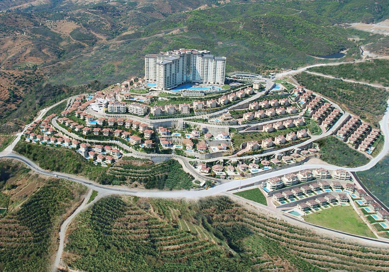 Gold City 1+1 Villa In Free Aquapark Alanya Eksteriør bilde