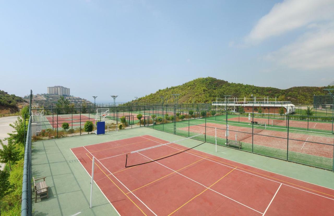Gold City 1+1 Villa In Free Aquapark Alanya Eksteriør bilde