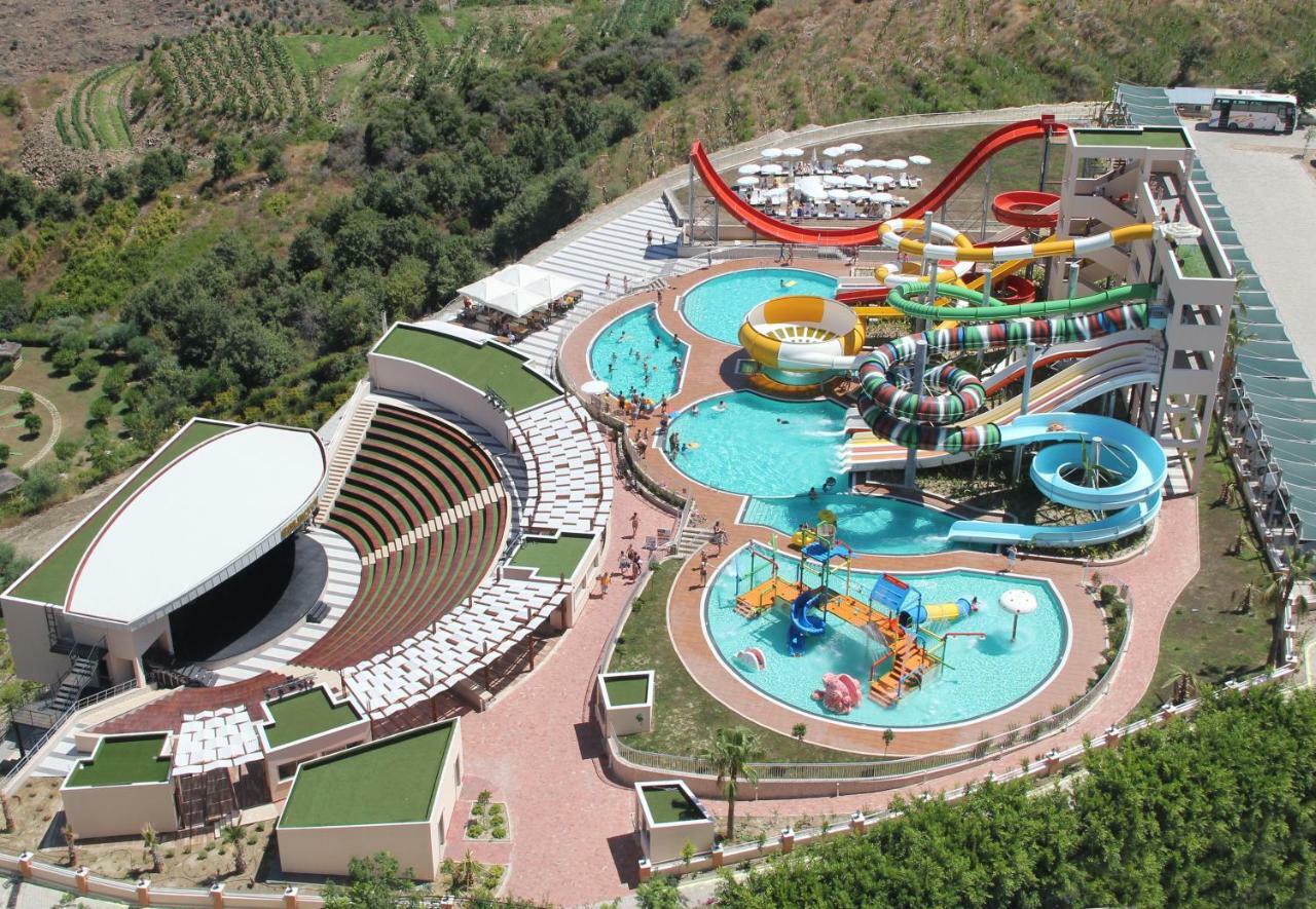 Gold City 1+1 Villa In Free Aquapark Alanya Eksteriør bilde