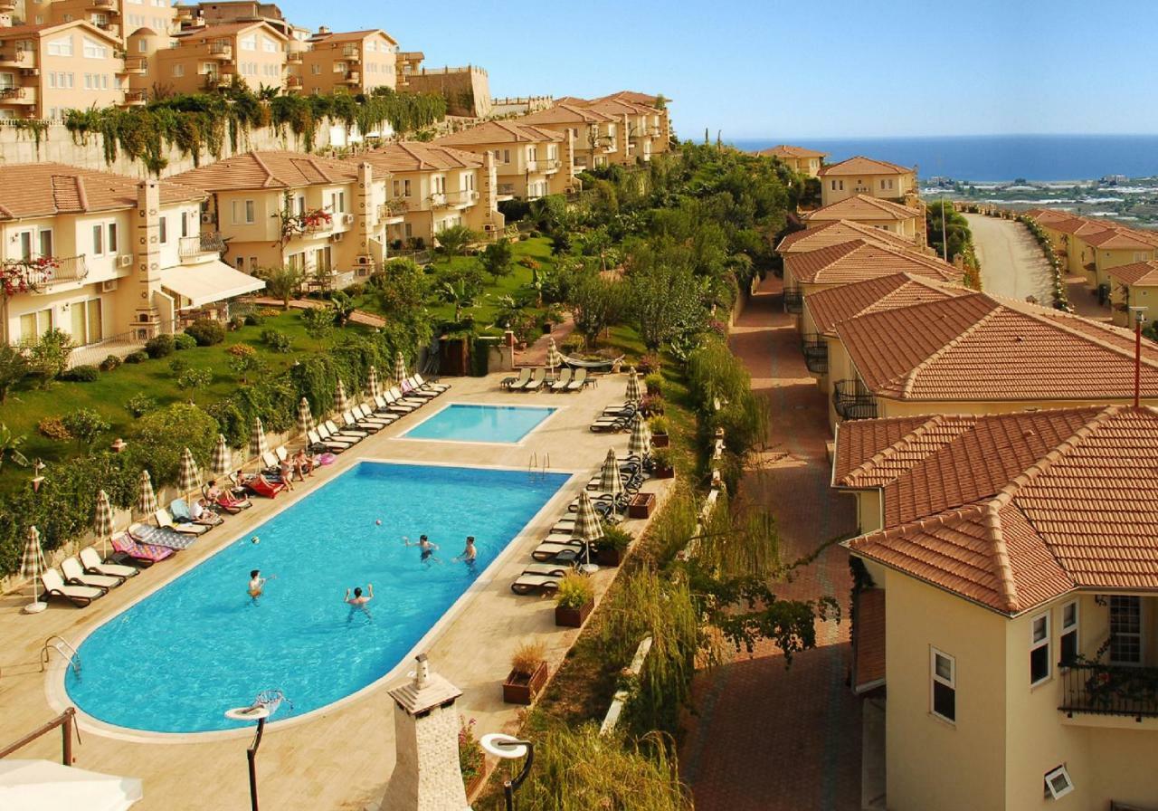 Gold City 1+1 Villa In Free Aquapark Alanya Eksteriør bilde