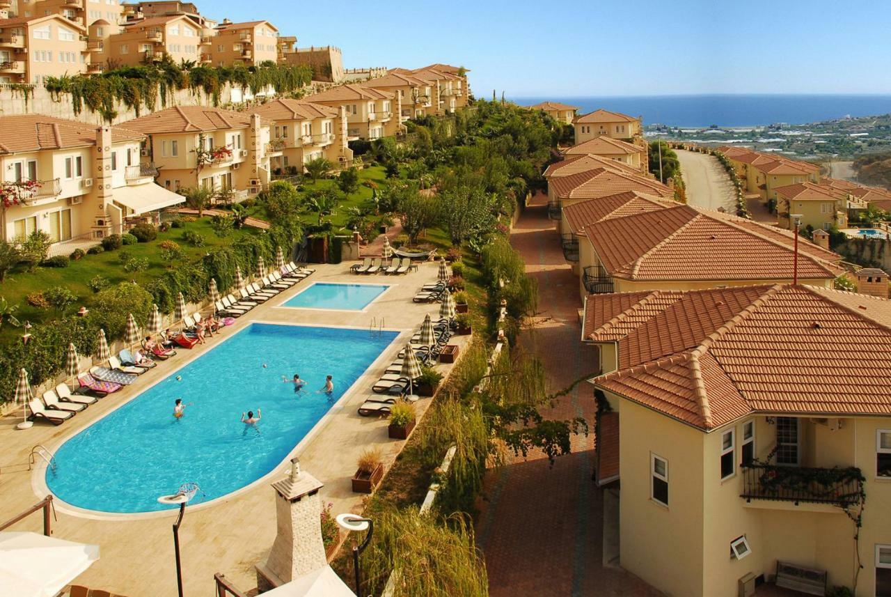 Gold City 1+1 Villa In Free Aquapark Alanya Eksteriør bilde